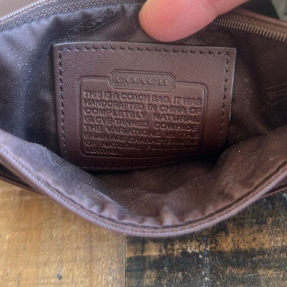 Vintage Coach Mini Crossbody Purse in Brown - Picture 7 of 9